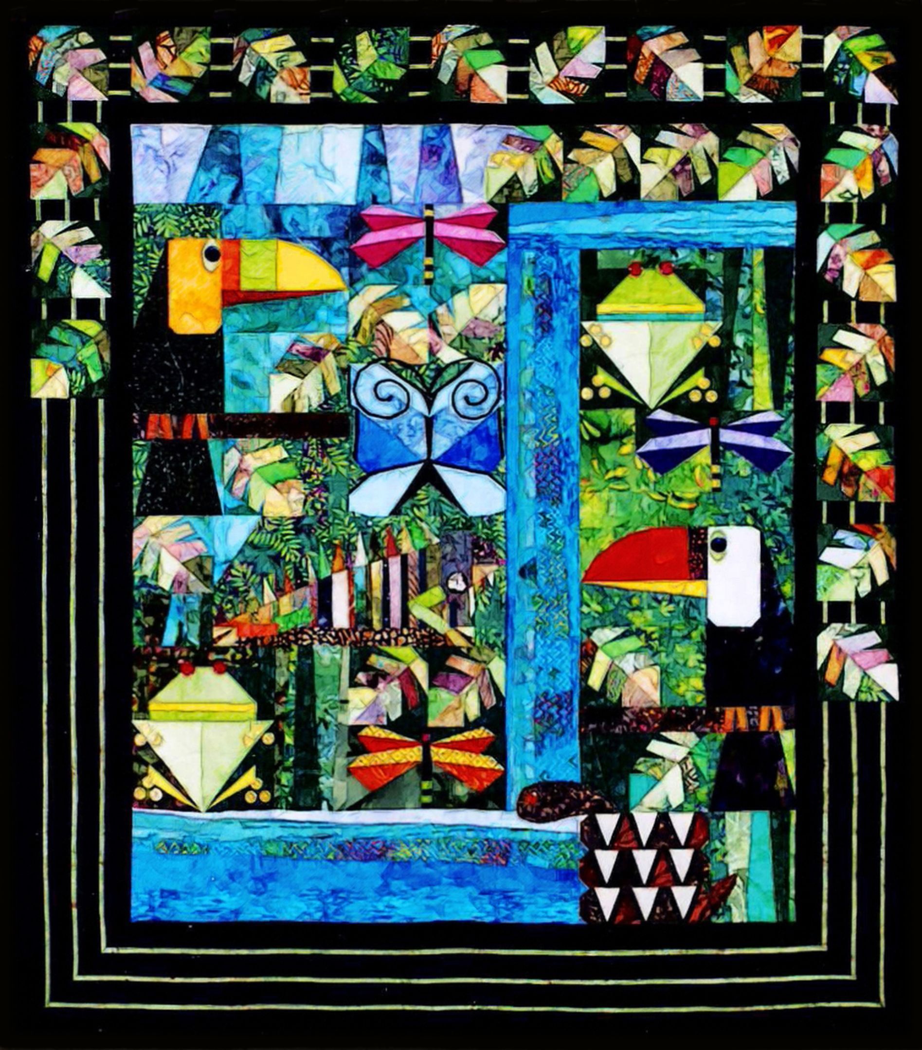 Rainforest Quilt Ciaxk Rainforest Quilt Ciaxk