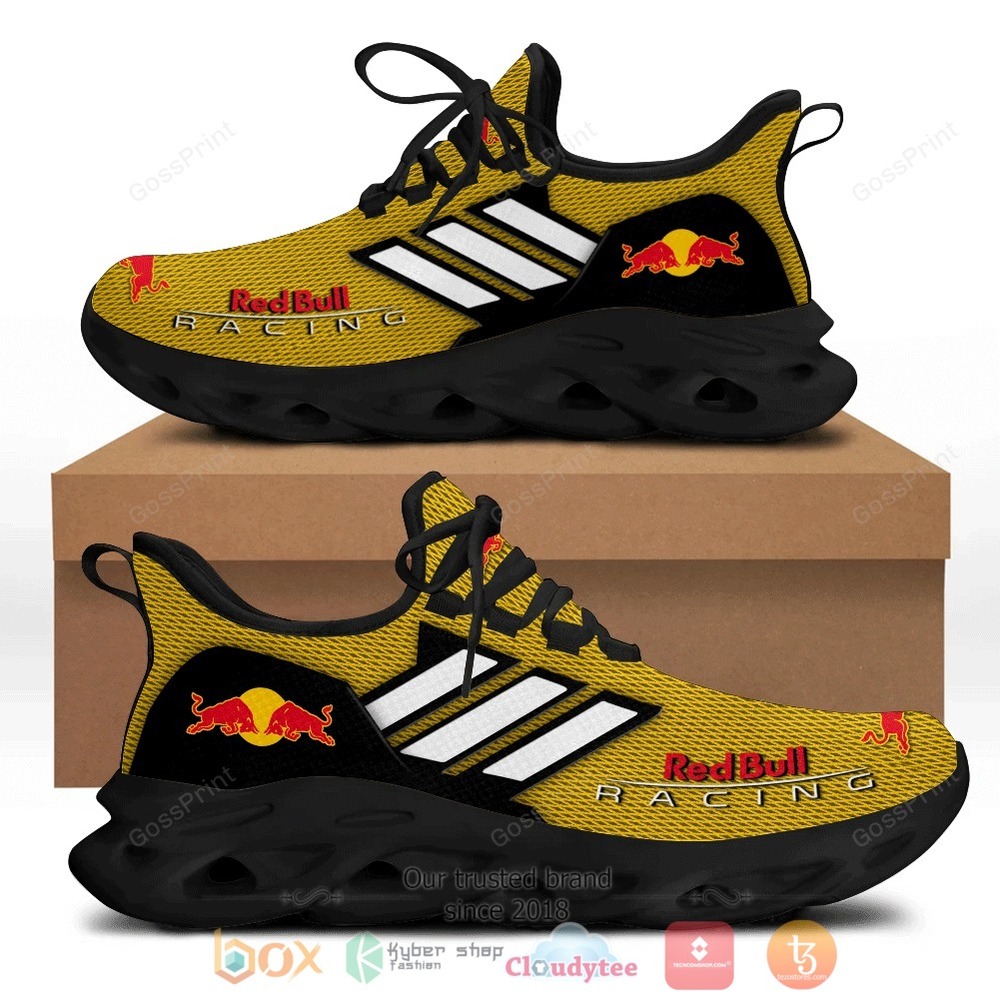 Red Bull Racing Yellow Clunky Max Soul Shoes Red Bull Racing Yellow Clunky Max Soul Shoes