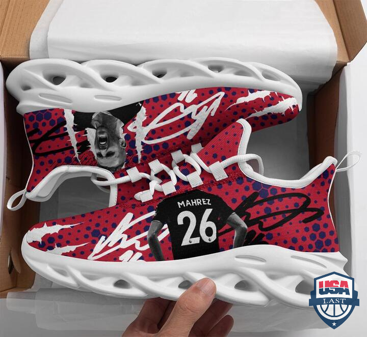 Riyad Mahrez Max Soul Shoes Gift For Fans Riyad Mahrez Max Soul Shoes Gift For Fans