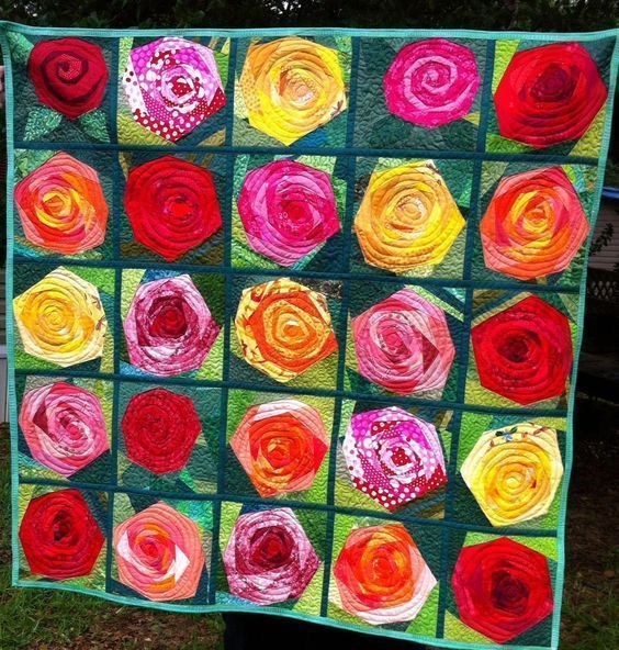 Rose Quilt Cubls Rose Quilt Cubls