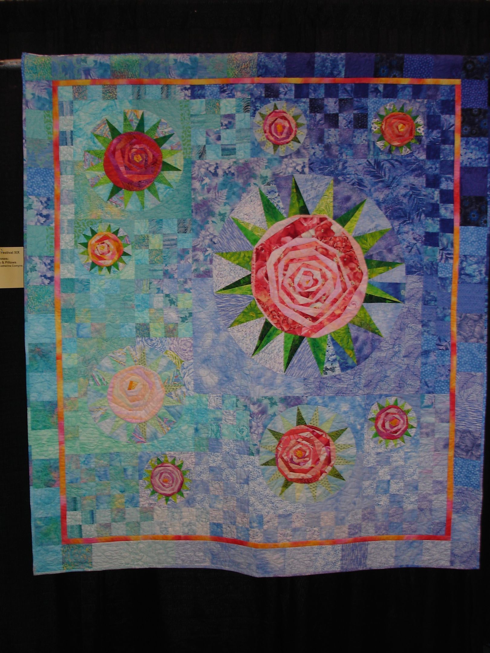 Rose Quilt Cubve Rose Quilt Cubve