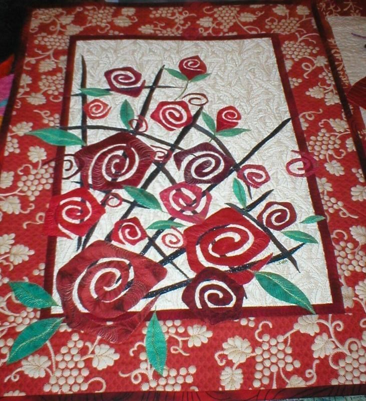 Roses Quilt Cuocz Roses Quilt Cuocz