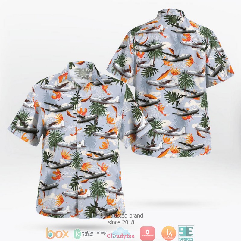 Royal Air Force Short Belfast C.1 Hawaiian Shirt Royal Air Force Short Belfast C.1 Hawaiian Shirt