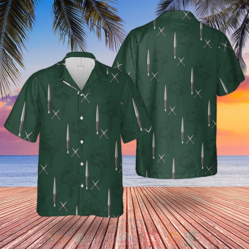 Royal Marines Commando Dagger Hawaiian Shirt Royal Marines Commando Dagger Hawaiian Shirt