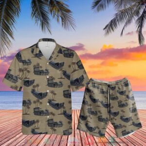 Royal Marines Lcvp Mk 5 Hawaiian Shirt