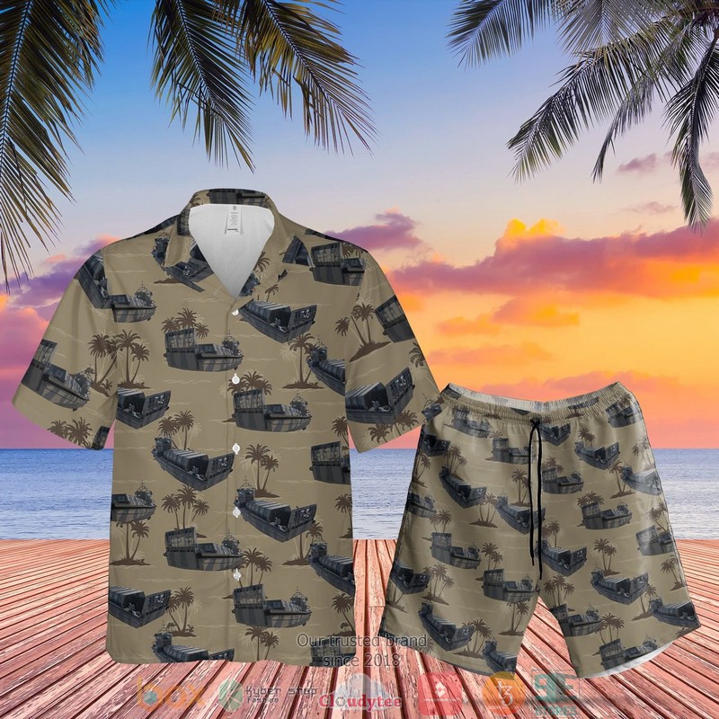 Royal Marines Lcvp Mk 5 Hawaiian Shirt Royal Marines Lcvp Mk 5 Hawaiian Shirt