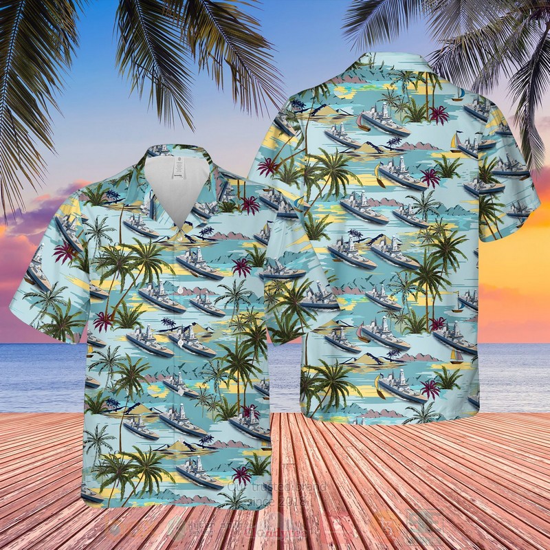 Royal Navy Daring Class Type 45 Destroyers Hawaiian Shirt Royal Navy Daring Class Type 45 Destroyers Hawaiian Shirt