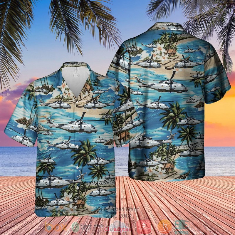 Royal Navy Merlin Hm Mk2 Hawaiian Shirt Royal Navy Merlin Hm Mk2 Hawaiian Shirt