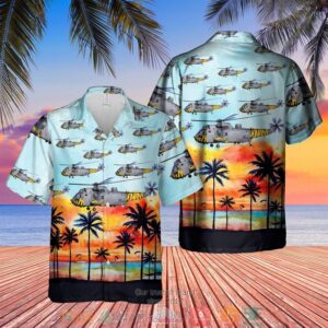 Royal Navy Westland Sea King Has6 Hawaiian Shirt