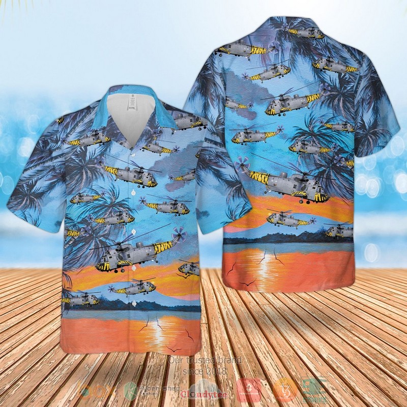 Royal Navy Westland Sea King Has6 Hawaiian Shirt Royal Navy Westland Sea King Has6 Hawaiian Shirt