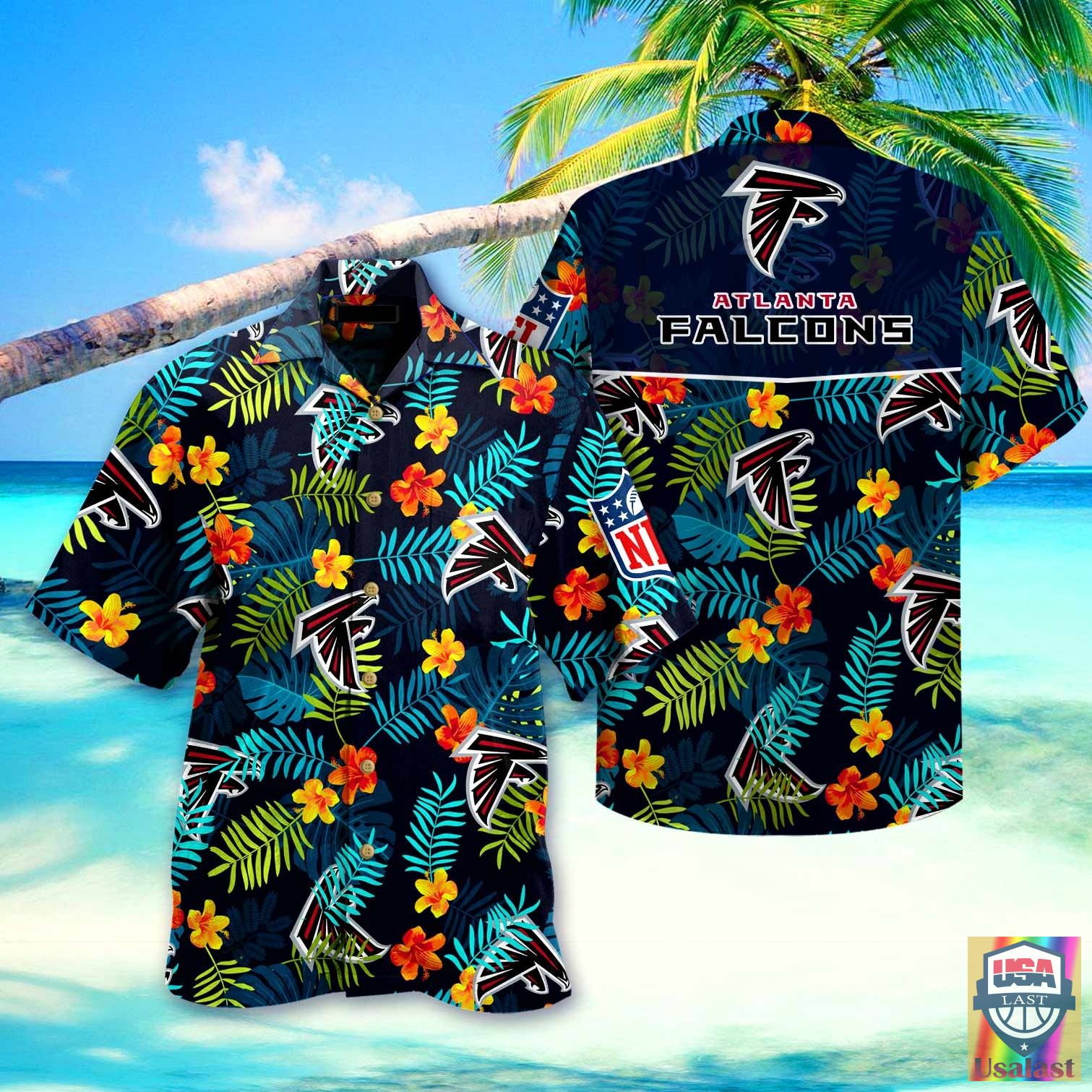 Atlanta Falcons Nfl Hawaiian Shirt Beach Short Atlanta Falcons Nfl Hawaiian Shirt Beach Short