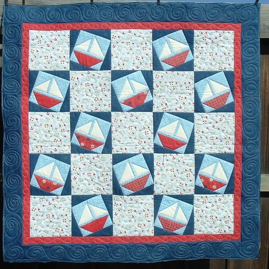 Sailboat Quilt Cupgo Sailboat Quilt Cupgo