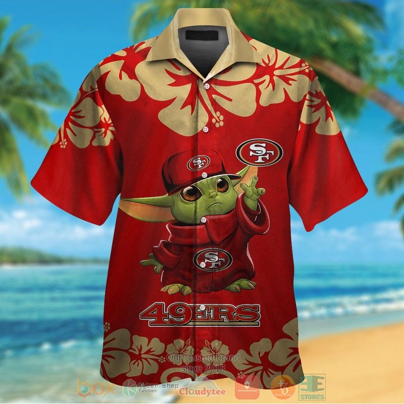 San Francisco 49Ers Baby Yoda Hawaii Shirt San Francisco 49Ers Baby Yoda Hawaii Shirt