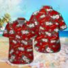 San Francisco 49Ers Hibiscus Hawaiian Shirt And Shorts