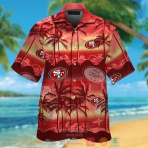 San Francisco 49Ers Palm Tree Hawaii Shirt