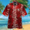 San Francisco 49Ers Tropical Plants Red Hawaii Shirt