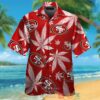 San Francisco 49Ers Weed Red Hawaii Shirt