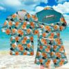 San Jose Sharks Nhl Hibiscus Hawaiian Shirt