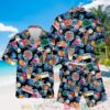 SchittS Creek Pineapple Black Blue Hawaiian Shirt