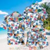 SchittS Creek Pineapple White Blue Hawaiian Shirt