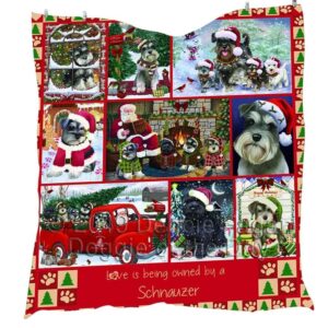 Schnauzers Quilt Cidfp