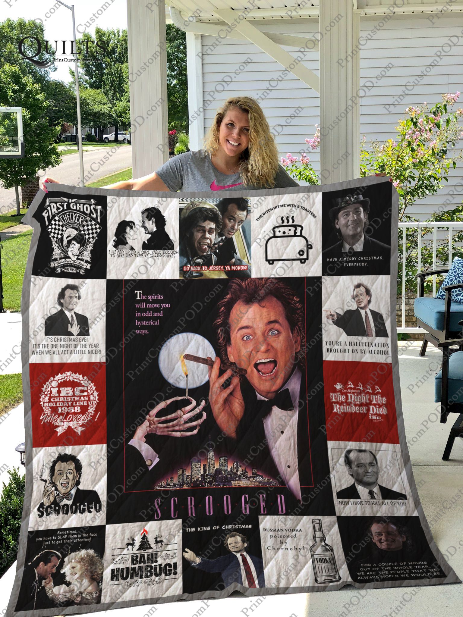 Scrooged Quilt Scrooged Quilt