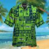 Seattle Seahawks Tropical Plants Action Green Hawaii Shirt