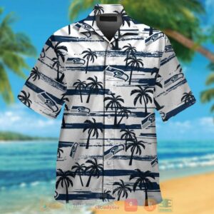 Seattle Seahawks White Hawaii Shirt