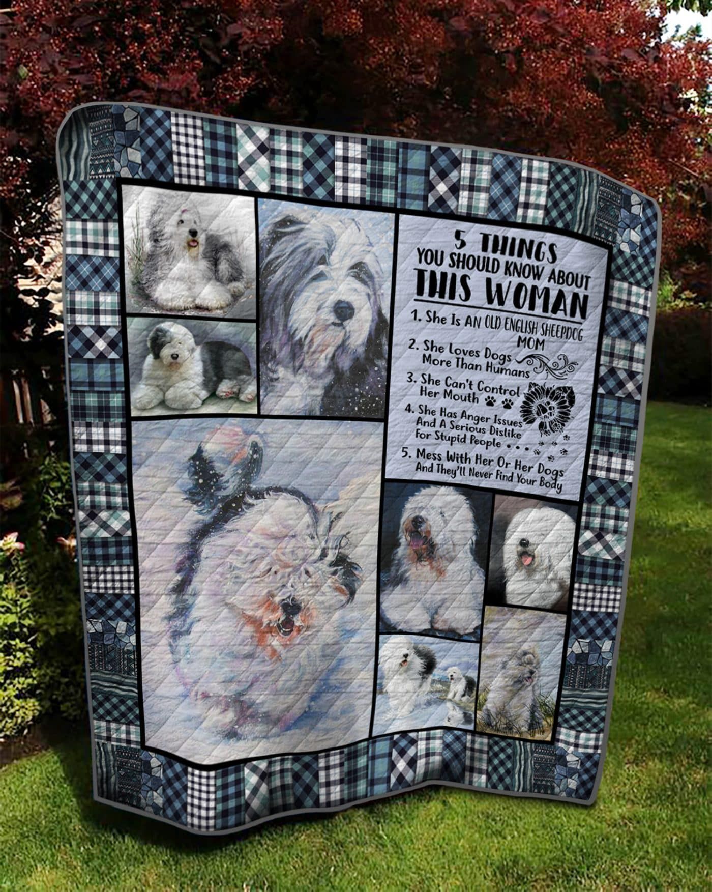 Sheepdog Quilt Cutuz Sheepdog Quilt Cutuz