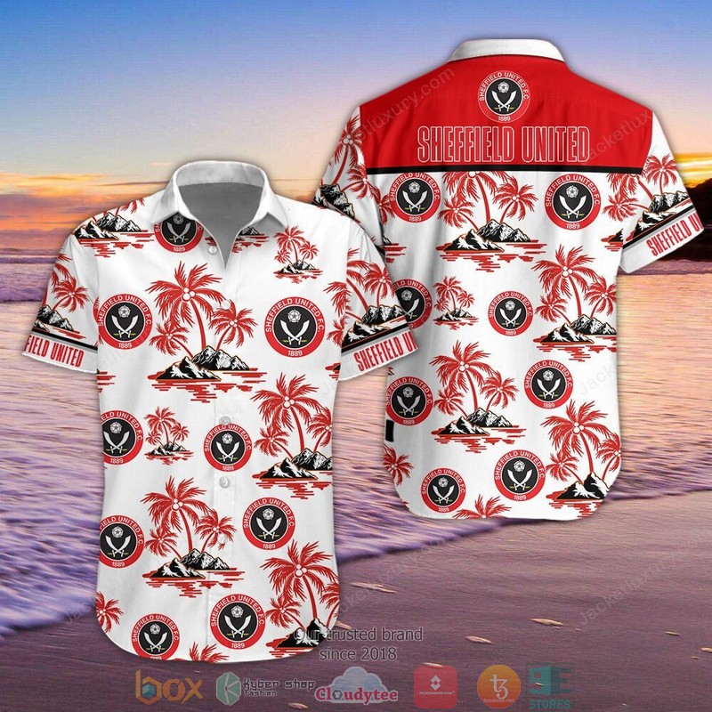 Sheffield United F.C Hawaiian Shirt Sheffield United F.C Hawaiian Shirt