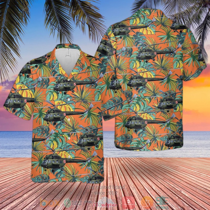 Sily Powietrzne Pzl Mi-2 Hawaiian Shirt Sily Powietrzne Pzl Mi-2 Hawaiian Shirt