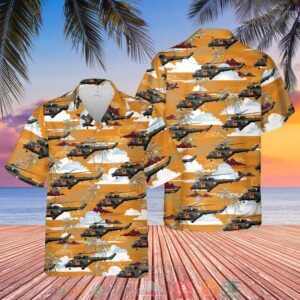 Sily Powietrzne Sar Pzl W-3 Sokol Hawaiian Shirt