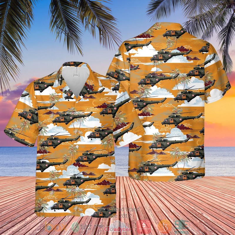 Sily Powietrzne Sar Pzl W-3 Sokol Hawaiian Shirt Sily Powietrzne Sar Pzl W-3 Sokol Hawaiian Shirt