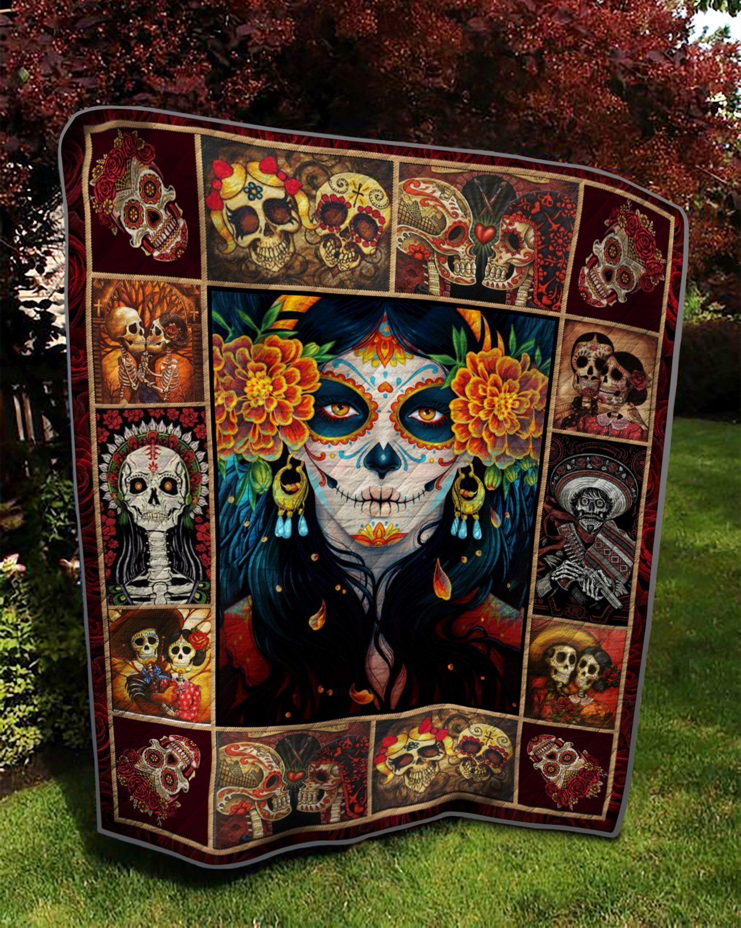 Skull Quilt Cudvb Skull Quilt Cudvb