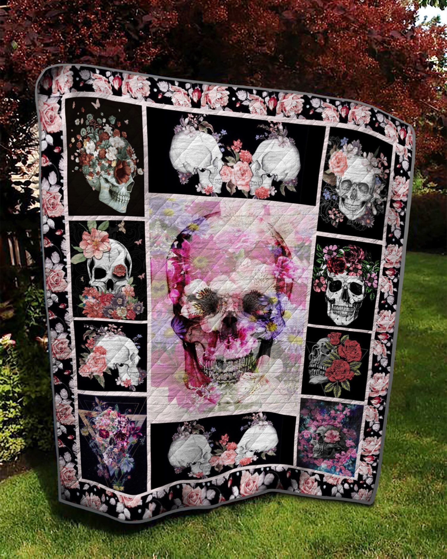 Skull Quilt Cudws Skull Quilt Cudws