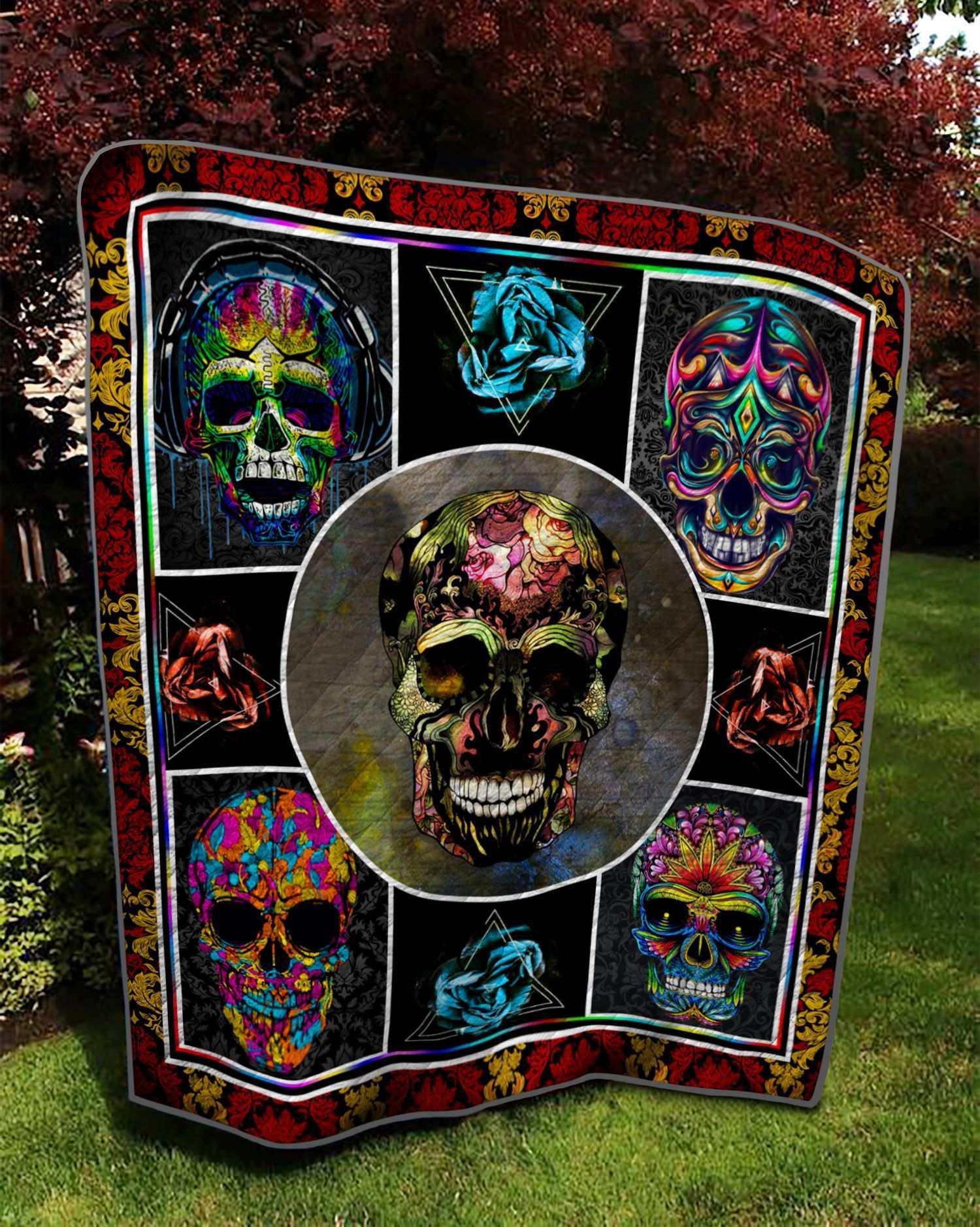 Skull Quilt Cuevi Skull Quilt Cuevi