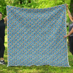 Skull Quilt Cufwg