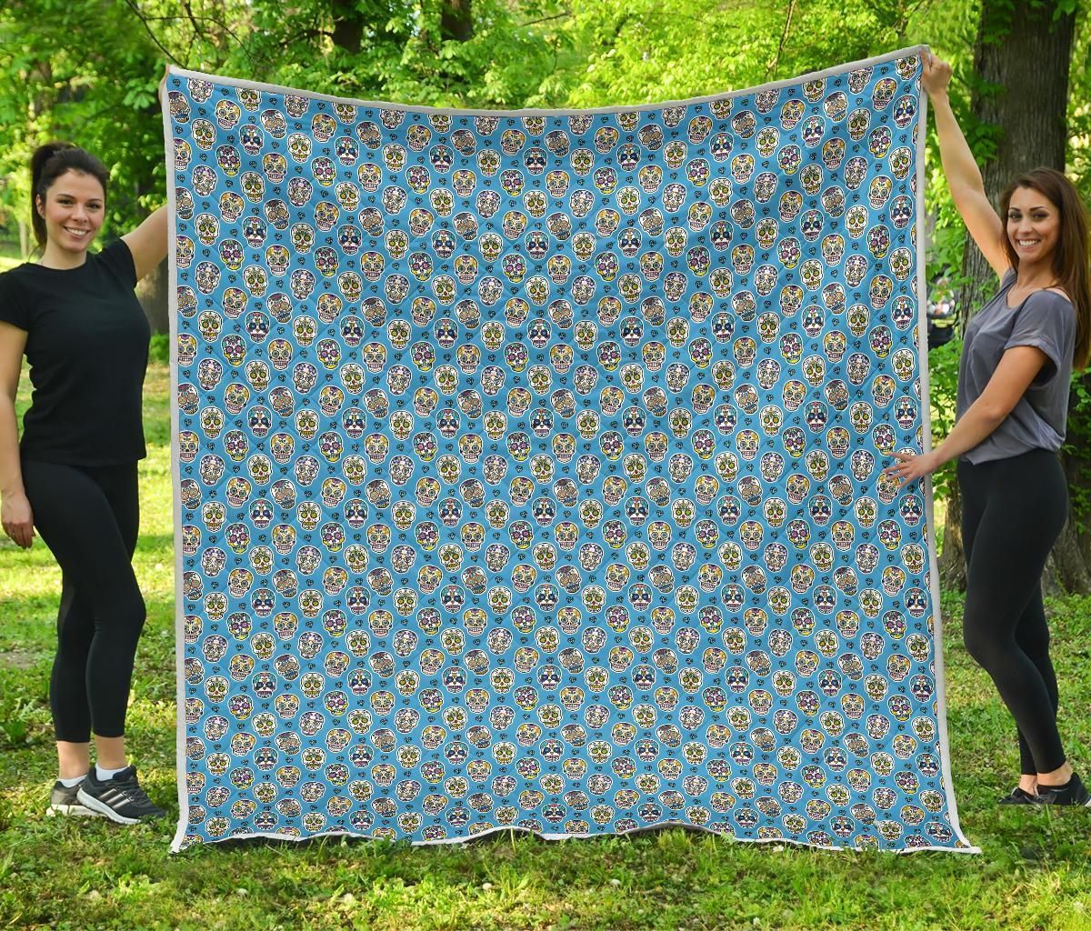 Skull Quilt Cufwg Skull Quilt Cufwg