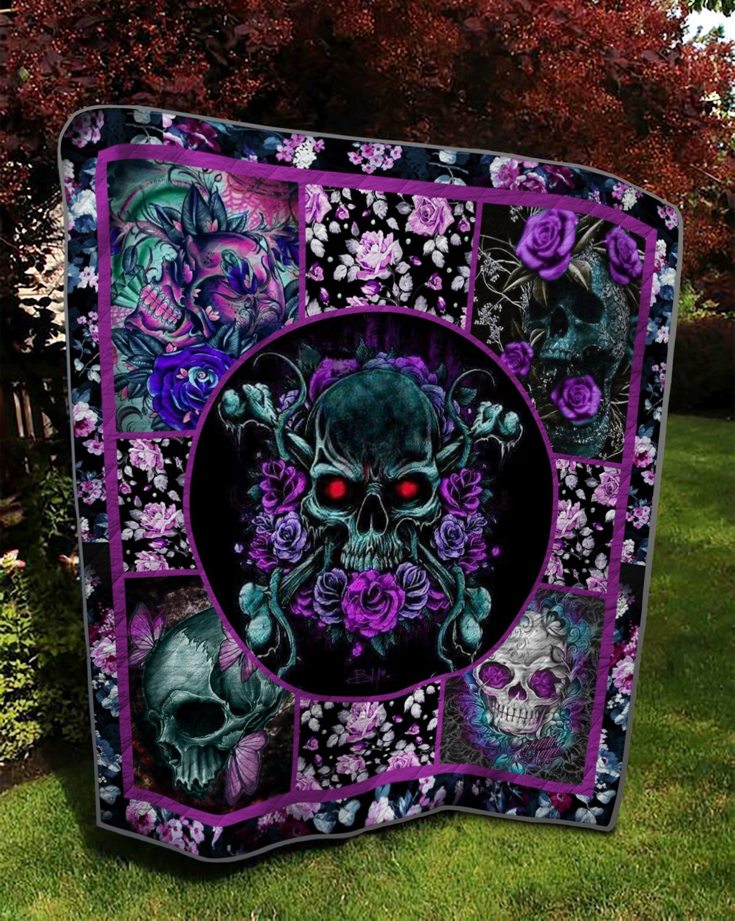 Skull Quilt Cupmu Skull Quilt Cupmu