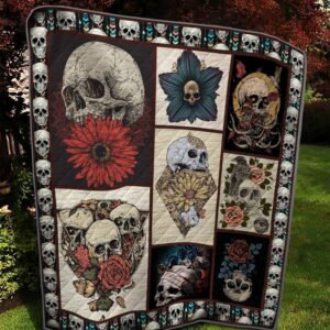 Skull Quilt Cuqtw