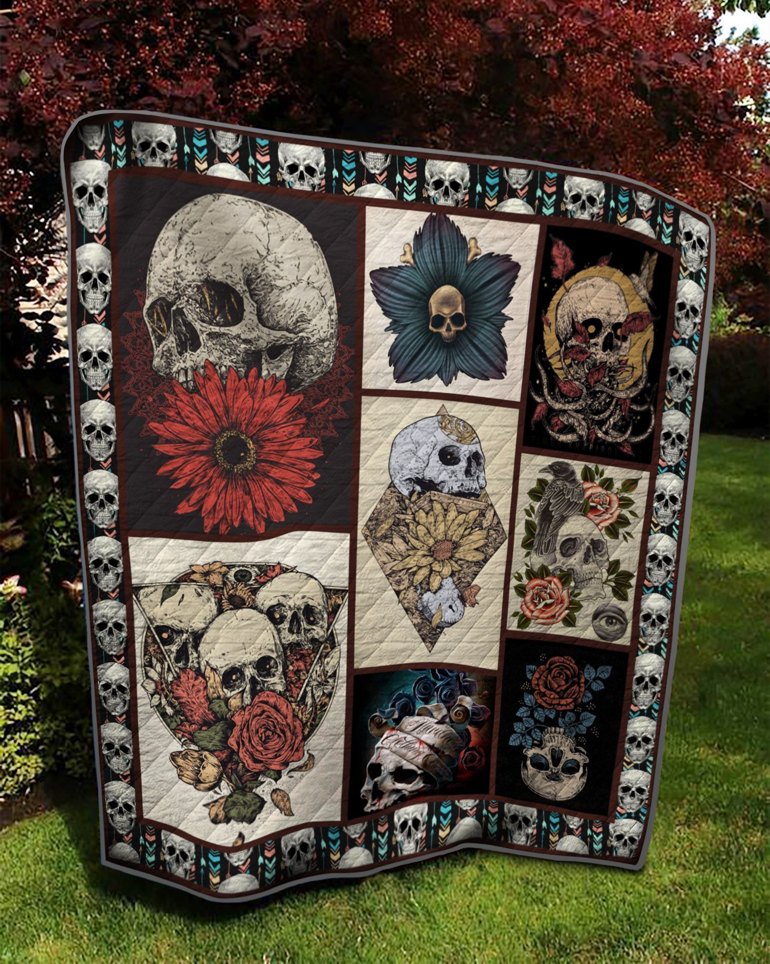 Skull Quilt Cuqtw Skull Quilt Cuqtw