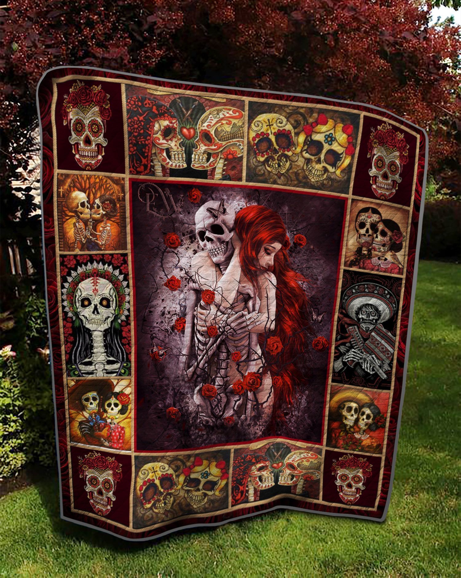 Skull Quilt Cuqty Skull Quilt Cuqty