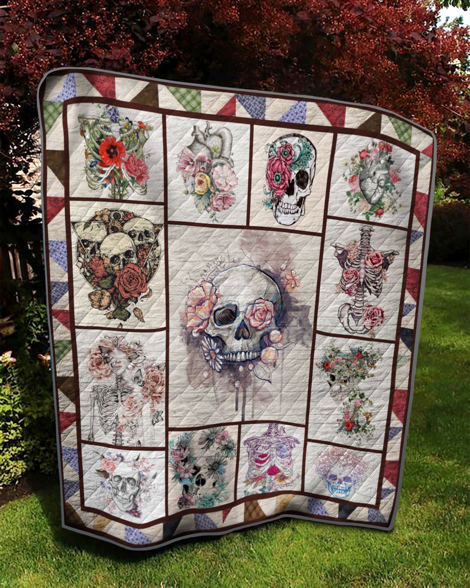 Skull Quilt Curzl Skull Quilt Curzl