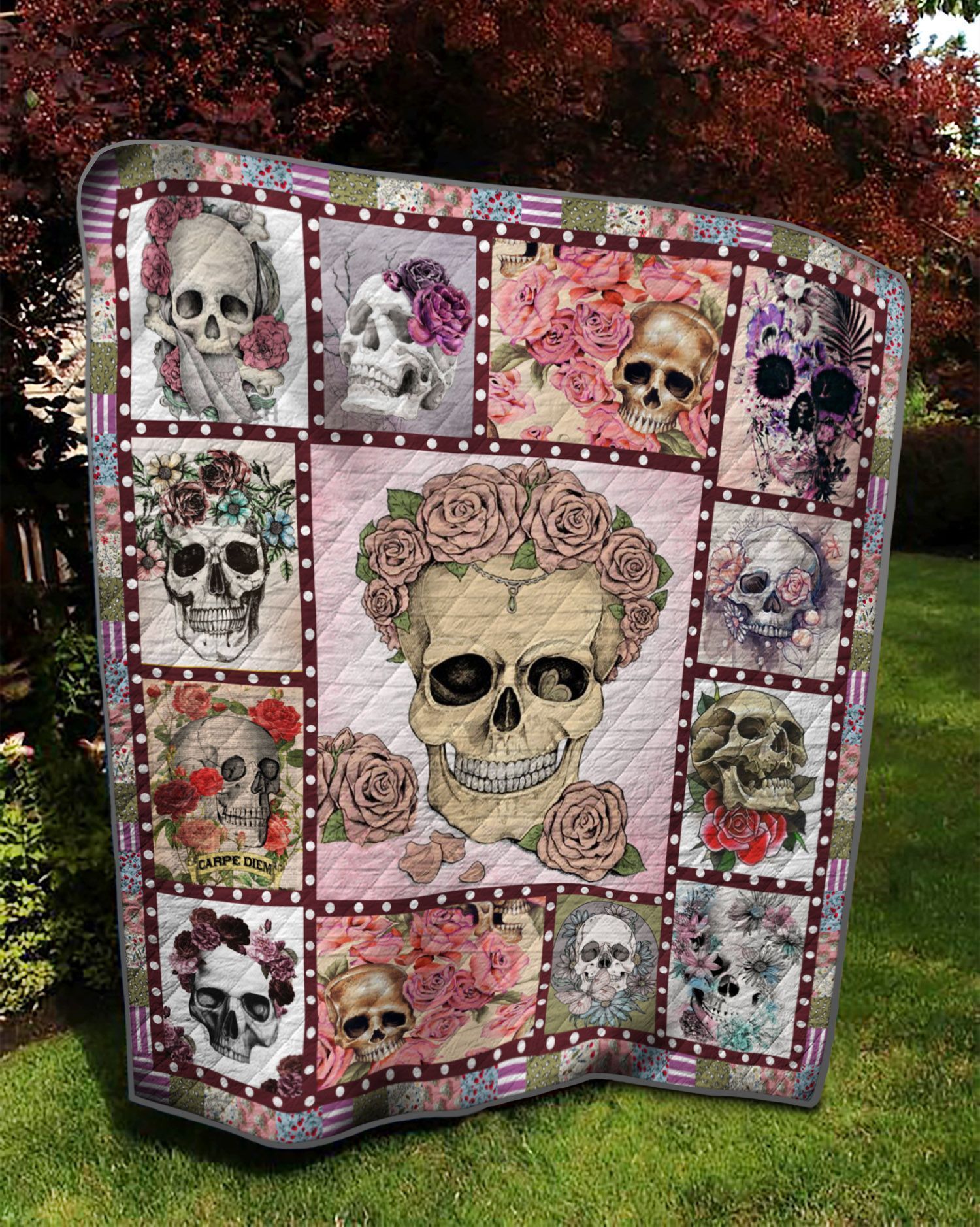 Skull Quilt Cusvw Skull Quilt Cusvw