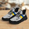 Slava Ukraini Camo Stand With Ukraine Clunky Max Soul Shoes