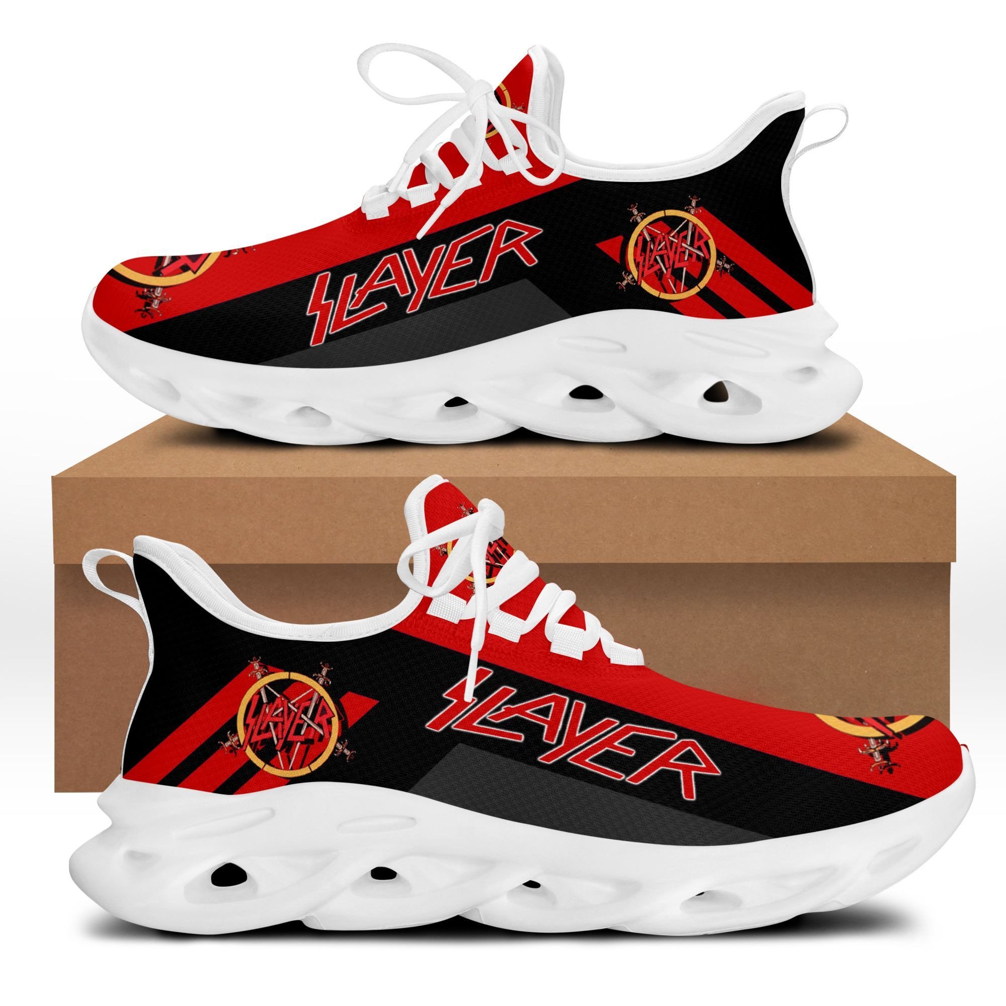 Slayer Raining Blood Clunky Max Soul Shoes Slayer Raining Blood Clunky Max Soul Shoes