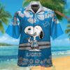 Snoopy Detroit Lions Hawaiian Shirt And Shorts