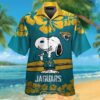 Snoopy Jacksonville Jaguars Hawaiian Shirt And Shorts