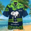 Snoopy Seattle Seahawks Hawaiian Shirt And Shorts