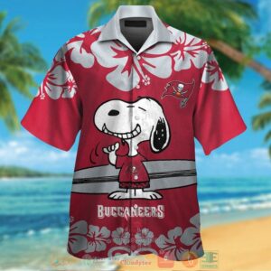 Snoopy Tampa Bay Buccaneers Hawaiian Shirt And Shorts